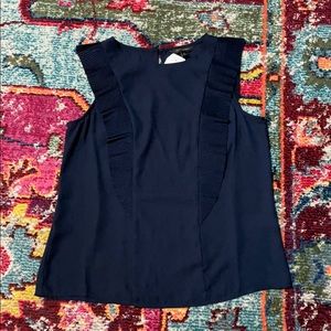 Banana Republic Ruffle Front Top